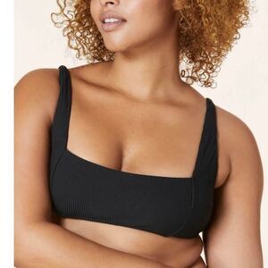Andie Women's Black Bikini Top